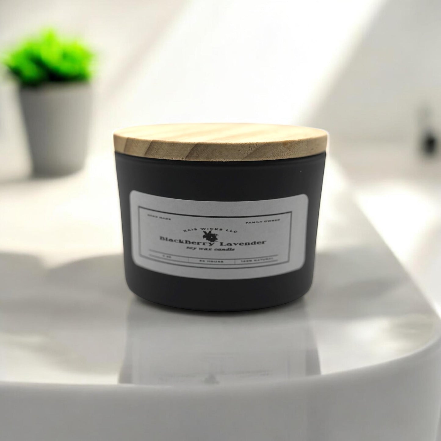 Kai's Wicks 4 oz soy wax candle